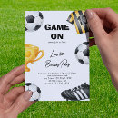 Recherche de de ballon football invitations Aquarelle