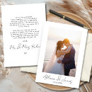 Recherche de post mariage annonce Minimaliste