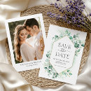 Recherche de eucalyptus save the dates Élégant et moderne