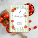 Recherche de tomate vœux cartes Aquarelle