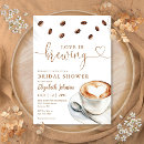 Recherche de coffee bridal shower invitations Moderne