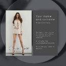 Recherche de mannequin cartes visite Photographie