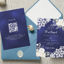Recherche de bleu et rose mariage invitations Téléchargement numérique
