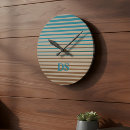 Recherche de brunes horloges Monogramme