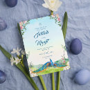Recherche de bleu paon mariage invitations Couple
