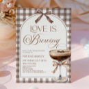 Recherche de love is brewing bridal shower invitations Pour elle