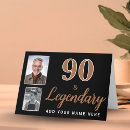 Recherche de 90 ans anniversaire cartes Élégant