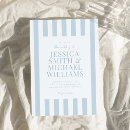 Recherche de rayé mariage invitations Moderne