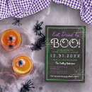 Recherche de boo halloween invitations Noir