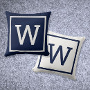 Recherche de bleu simple coussins Pour eux