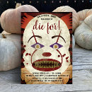 Recherche de carnaval halloween invitations Horreur
