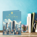 Recherche de chicago vœux cartes Skyline de chicago