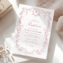 Recherche de pink toile invitations Victorien