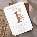 Recherche de notre petit singe invitations Sauvage
