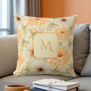 Recherche de orange et crème coussins Pour elle