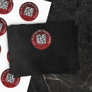 Recherche de rouge foncé autocollants Code qr
