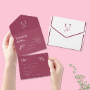 Recherche de rsvp rouge cartes postales Minimaliste