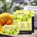 Recherche de papillon jaune cartes visite Maquillage