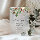 Recherche de vert sapin mariage invitations Neige