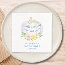 Recherche de baby boy shower serviettes Typographie