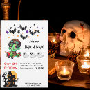 Recherche de batte de halloween invitations Pour tous