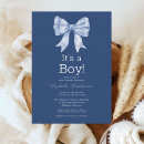 Recherche de ruban bleu invitations Élégant
