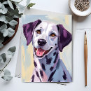 Recherche de chien dalmatien cartes invitations Aquarelle