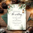 Recherche de noël mariage invitations Hiver