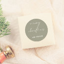 Recherche de lettrage élégant autocollants Script