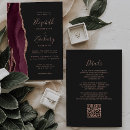 Recherche de rose rouge mariage invitations Noir