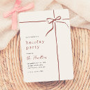 Recherche de ribbon noël invitations Simple