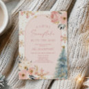 Recherche de snowflake baby shower fille invitations Un petit flocon