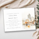 Recherche de landscape invitations Aquarelle
