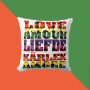 Recherche de langues coussins Typographie