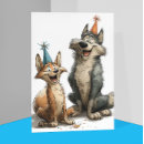Recherche de coyote vœux cartes Loup