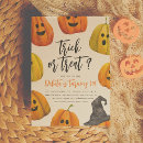 Recherche de friandises invitations Citrouille