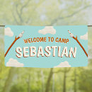 Recherche de camp party banderoles Anniversaire des garçons