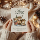 Recherche de vache à noël cartes Aquarelle
