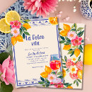Recherche de nuptiale jaune de douche invitations Côte amalfitaine