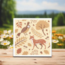 Recherche de motif renard serviettes Oiseau