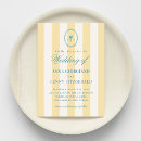 Recherche de rayé mariage invitations Rétro