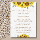 Recherche de sunflower baby shower fille invitations Fleurs
