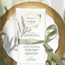 Recherche de botanique élégant mariage menus Géométrique