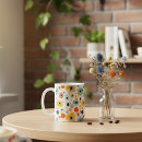 Recherche de couleurs vibrantes tasses Aquarelle