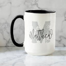 Recherche de de garçon tasses Monogramme