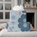 Recherche de bleu et argent papier cadeau Pour elle