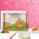 Recherche de citrouille princesse invitations Mignon