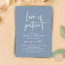 Recherche de modifier invitations L'amour est patient