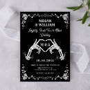 Recherche de coeur gothique invitations Romantique