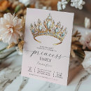 Recherche de princess crown invitations Cinderella